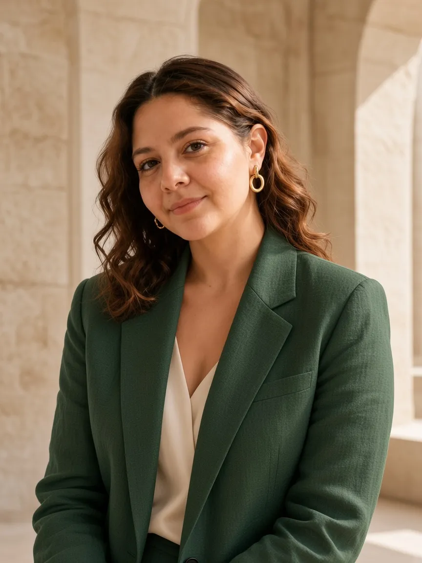 Retrato de Heidy Rodríguez, asesora inmobiliaria en Mérida